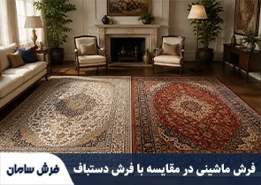 فرش ماشینی در مقایسه با فرش دستباف؛ کدام انتخاب برای خانه شما بهتر است؟